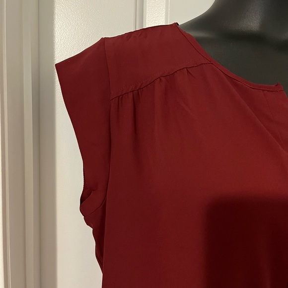 NWT Maurices Brick Red front zip shell size XL - Picture 8 of 10